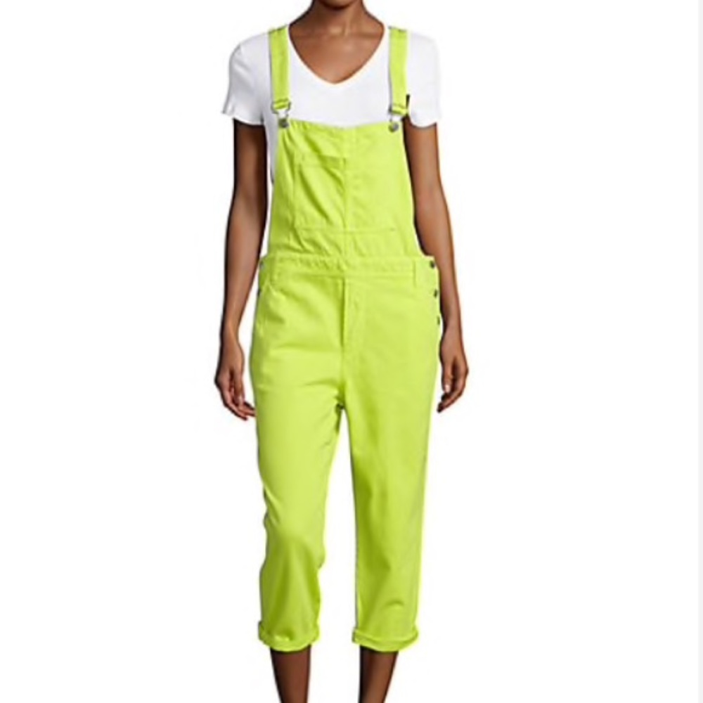 J BRAND Textured 100% Cotton Coverall Overalls